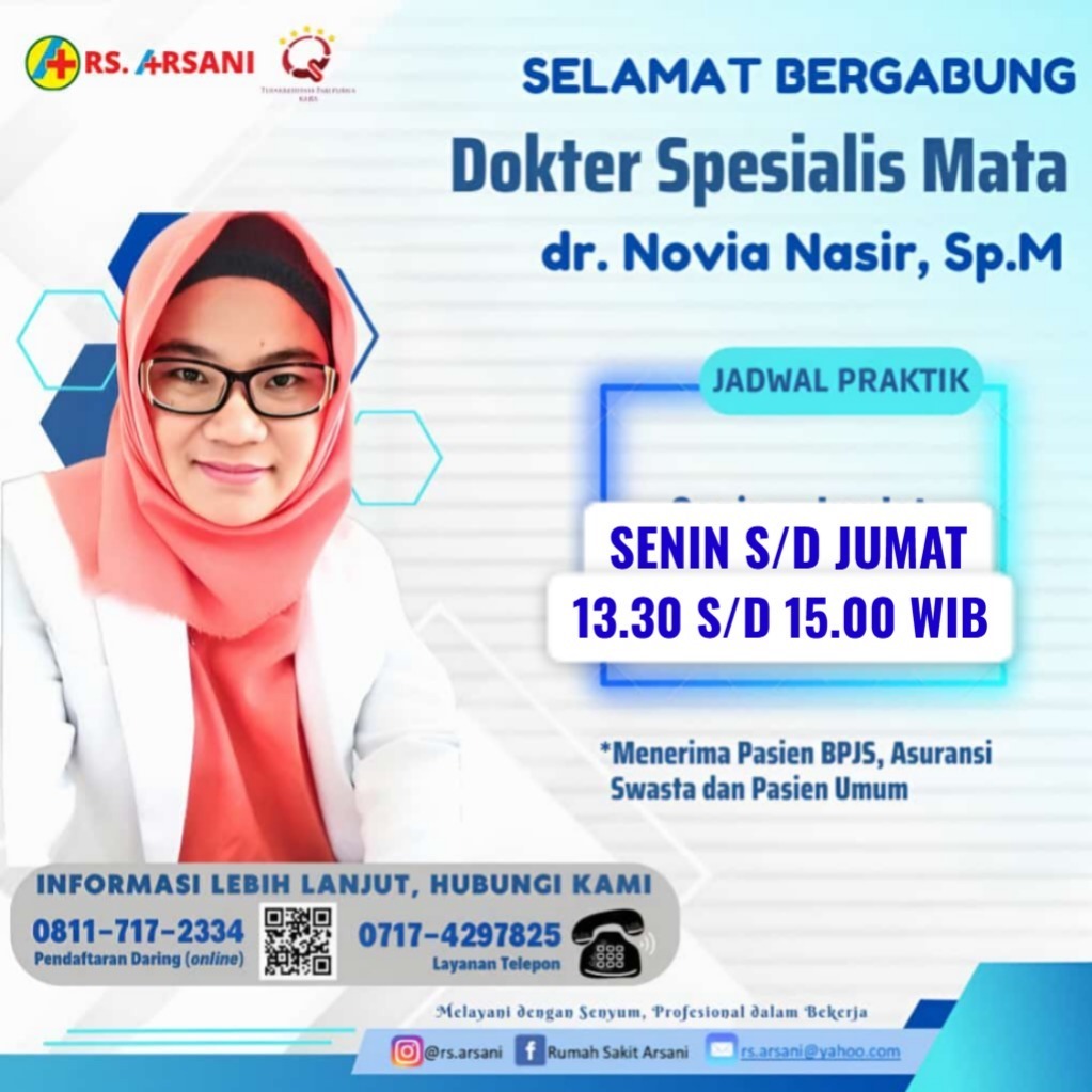 Foto dr. Novia Nasir, Sp.M
